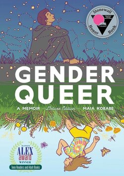 ภาพประกอบจากภายในเล่ม Gender Queer