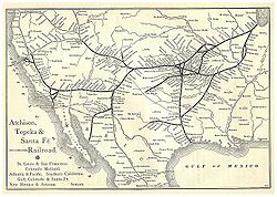 รถไฟ Atchison, Topeka and Santa Fe