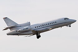 แผนผังทางเทคนิคของ Falcon 900B