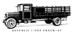รถบรรทุก Republic Motor Truck
