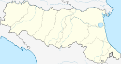 ตำแหน่งของ Faenza ในแคว้น Emilia-Romagna