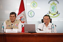 ลุยส์ อาร์โรโย ซานเชซ ขณะดำรงตำแหน่งทางการเมือง