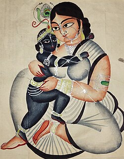 Yashoda and Krishna