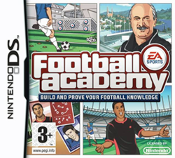 หน้าปกเกม Football Academy บน Nintendo DS