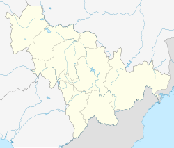 Baicheng location in Jilin