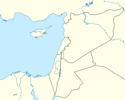 ตำแหน่งของ Shechem ในเมดิเตอร์เรเนียนตะวันออก