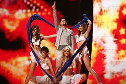 การแสดงของ Sarbel บนเวที Eurovision