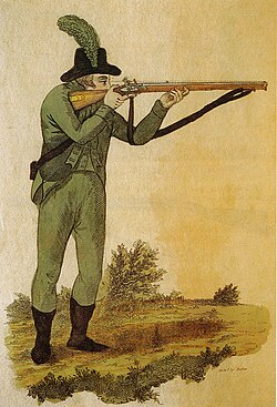 ภาพจำลองการรบของหน่วย 95th Regiment of Foot