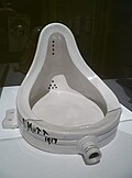 ผลงาน Fountain ของ Marcel Duchamp