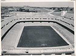 สนามซานติอาโก เบร์นาเบว ในปี 1955