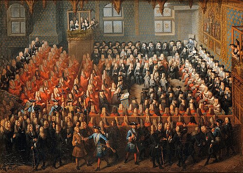 Lit de justice 1715