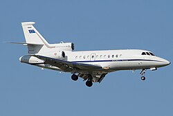 ภาพเครื่องบิน Falcon 900 ในมุมมองต่างๆ