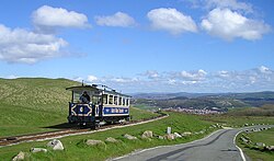 รถรางท่องเที่ยวที่ Great Orme