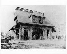 ภาพรถไฟโบราณของสาย Ma and Pa