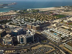 Dubai Media City landscape