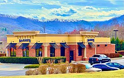 บรรยากาศหน้าร้าน Zaxby's
