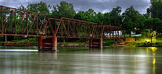 ทัศนียภาพของสะพานเบลล์ฟาวน์เทน