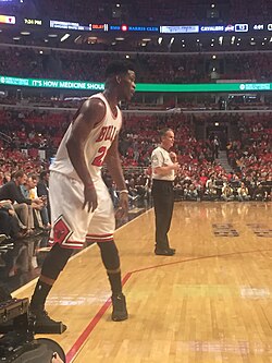 Jimmy Butler in action