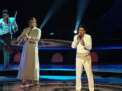 เซลิโก โยคซิมอวิช ในการแสดง Eurovision