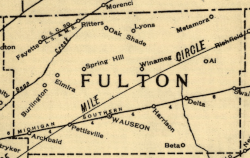 แผนที่รถไฟปี 1890