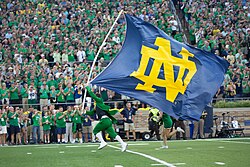 การเฉลิมฉลองฟุตบอล Notre Dame