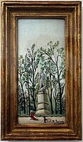 ภาพวาด Statue of Diana in the Park โดย Henri Rousseau