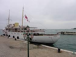MY Shemara ในเมืองเวนิส