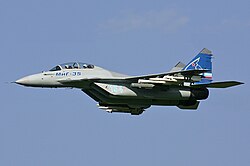 MiG-35 in flight