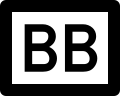 ป้ายเครื่องหมายเส้นทาง BB