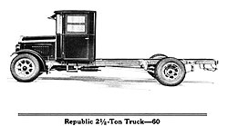 รถบรรทุก Republic รุ่น Model D