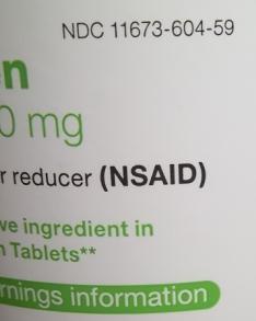 โครงสร้างทางเคมีของยา NSAIDs