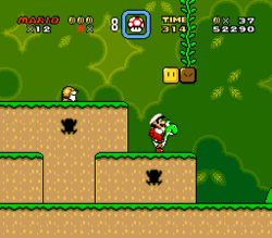 โยชิในเกม Super Mario World 2