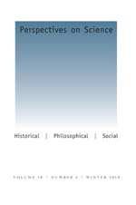 ภาพหน้าปกหรือสัญลักษณ์ของวารสาร Perspectives on Science