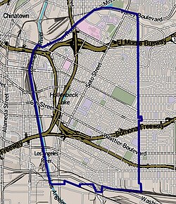 Boundaries of Boyle Heights