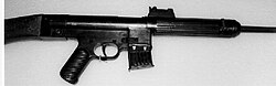 Detailed view of StG 45(M) mechanism