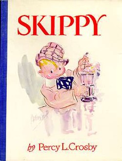 ตัวอย่างหน้าการ์ตูน Skippy