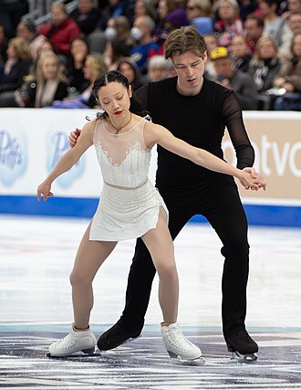 Chelsea Liu และ Ryan Bedard ในการแข่งขัน U.S. Championships 2026