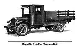 รถบรรทุก Republic รุ่น Model F