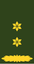 เครื่องหมายยศพันโท กองทัพเนเธอร์แลนด์