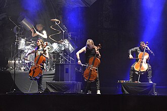วง Apocalyptica แสดงคอนเสิร์ตที่งาน Hellfest 2017